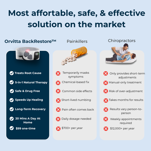 Orvitta BackRestore™ Support Belt